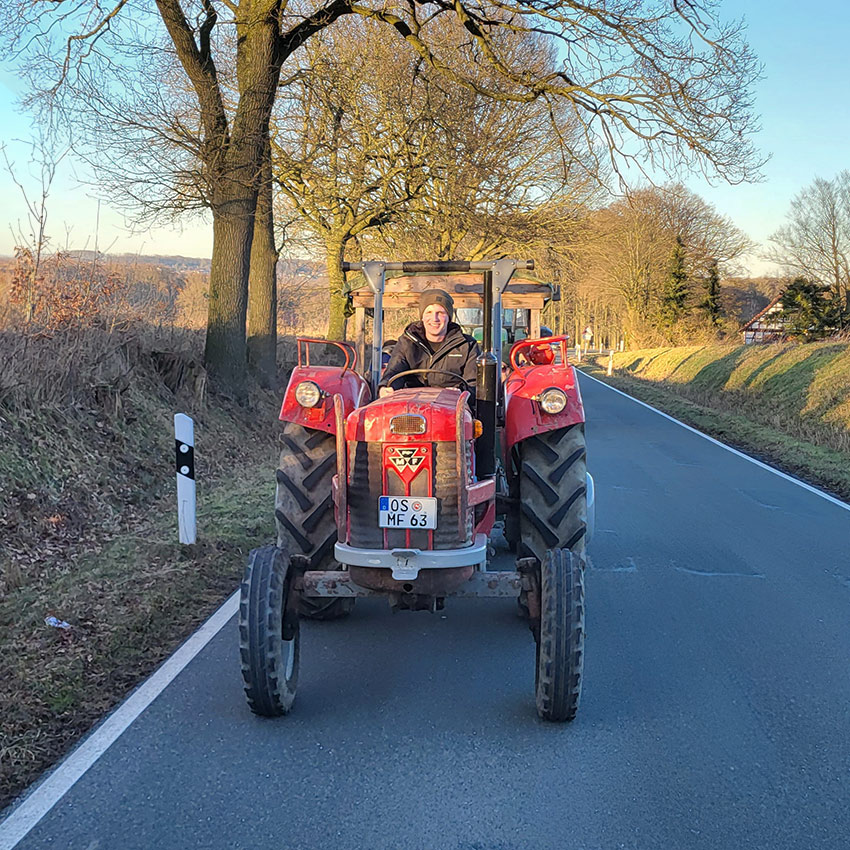 Treckerausfahrt