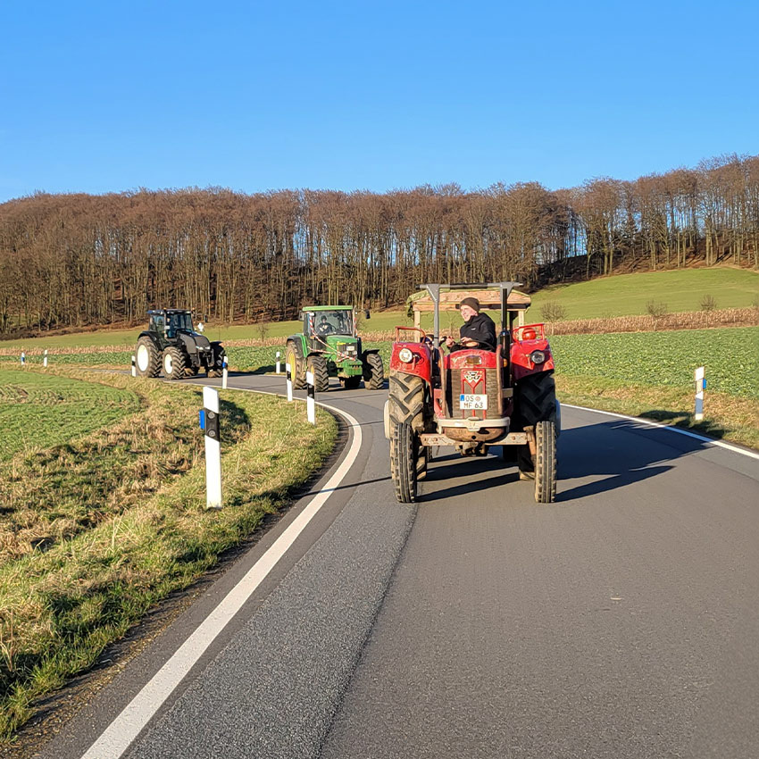 Treckerausfahrt